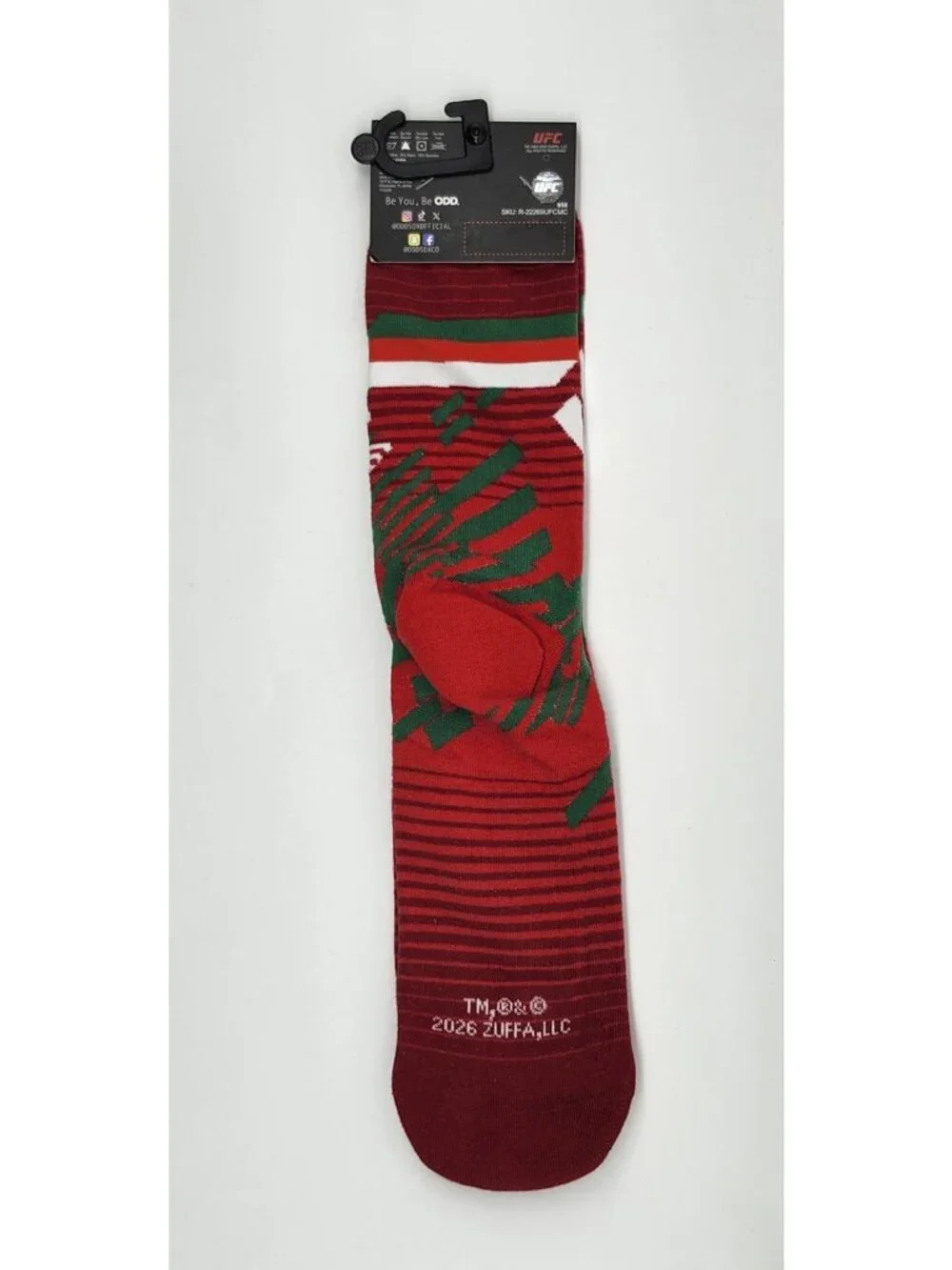 Odd Sox UFC Mexico Graphic Crew Socks